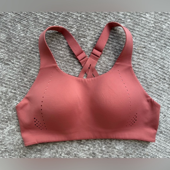 Lululemon Women’s AirSupport Bra High Support C-DDD Cups Rose/Pink Size 36C - Picture 1 of 6